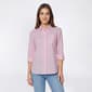 Womens Nautica Springfield 3/4 Sleeve Roll Tab Stripe Button Down - image 1
