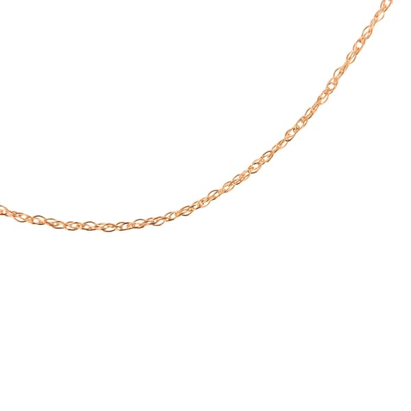 Gold Classics™ 10kt. Rose Gold Rope Chain Necklace