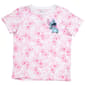 Girls (7-16) Disney Stitch Icon Patch Tee - image 1