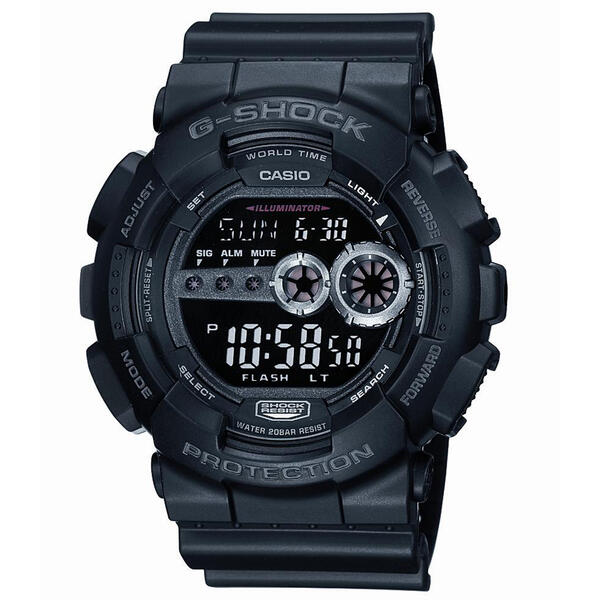 Mens G-Shock Digital Watch GD100-1B - image 