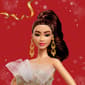 Barbie® 12" Signature 2025 Holiday Barbie Fashion Doll - Asian - image 2