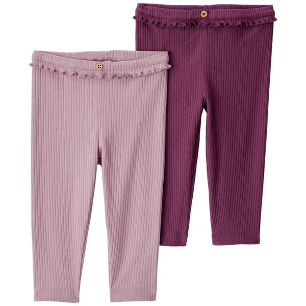 Baby Girl (NB-12M) Carter''s(R) 2pk. Ruffle Leggings