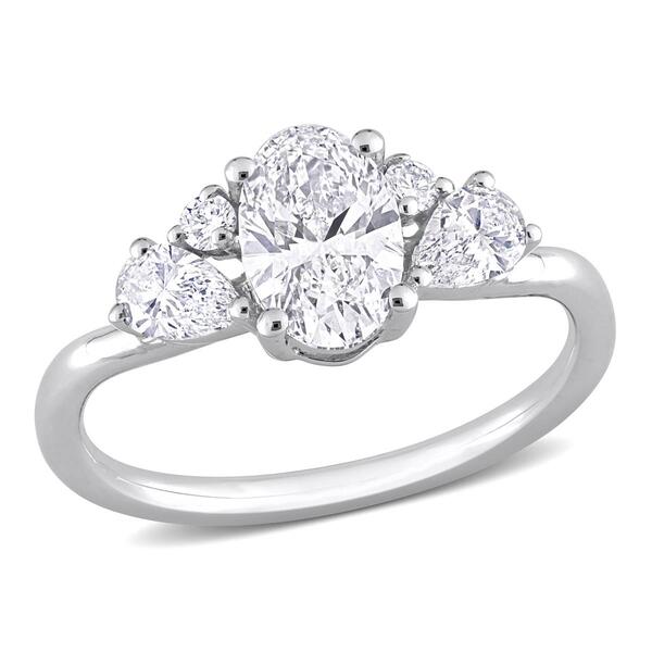 Diamond Classics&#40;tm&#41; 1.5ctw. Diamond 14kt. White Gold Ring - image 