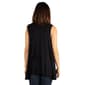 Womens 24/7 Comfort Apparel Open Front Cardigan Vest - image 2