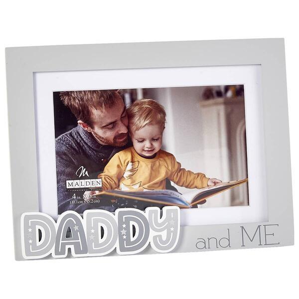 Daddy & Me Puffy Words Photo Frame - 4x6 - image 