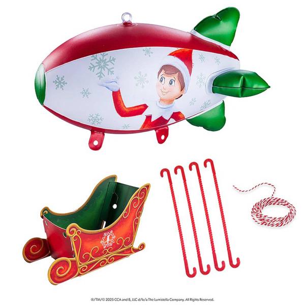 Elf on the Shelf Peppermint Blimp Ride