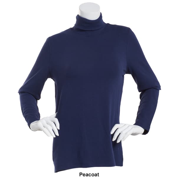 Womens Preswick Moore Long Sleeve Turtleneck Top Boscov s