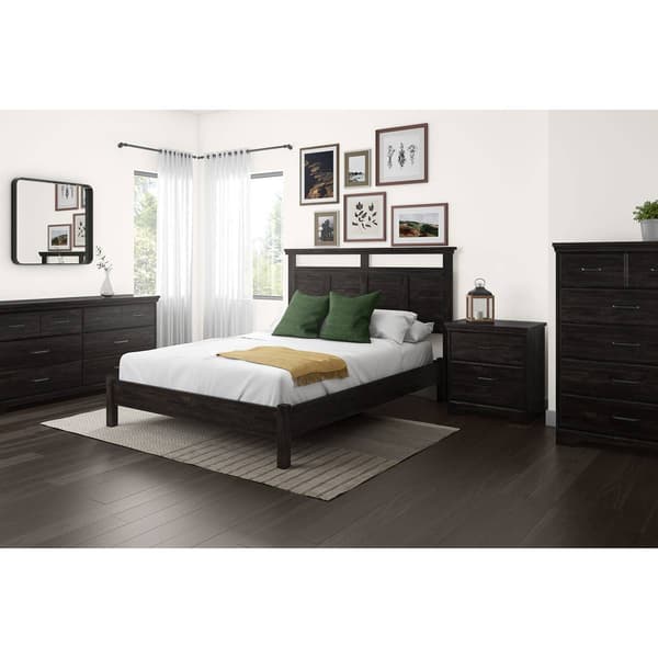South Shore Versa 5-Drawer Rubbed Black Chest
