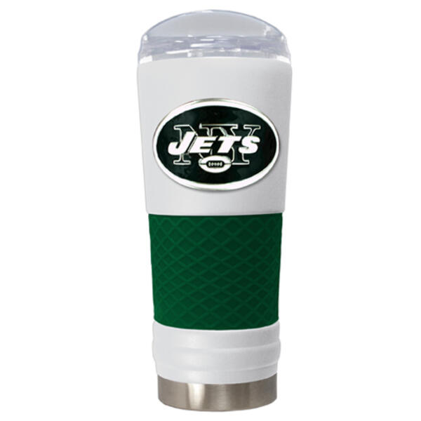 NFL New York Jets DRAFT Powder Coated Stainless Steel Tumbler - image 