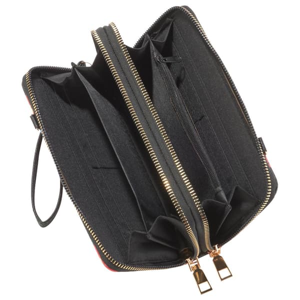 Womens Sasha Butterfly Poppy Wallet On A String