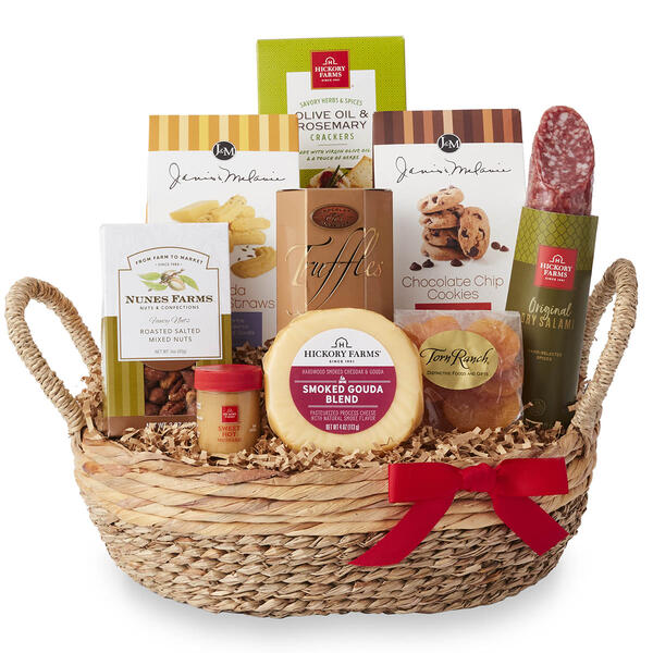 Hickory Farms&#40;R&#41; Sweet & Savory Snacks Gift Basket - image 