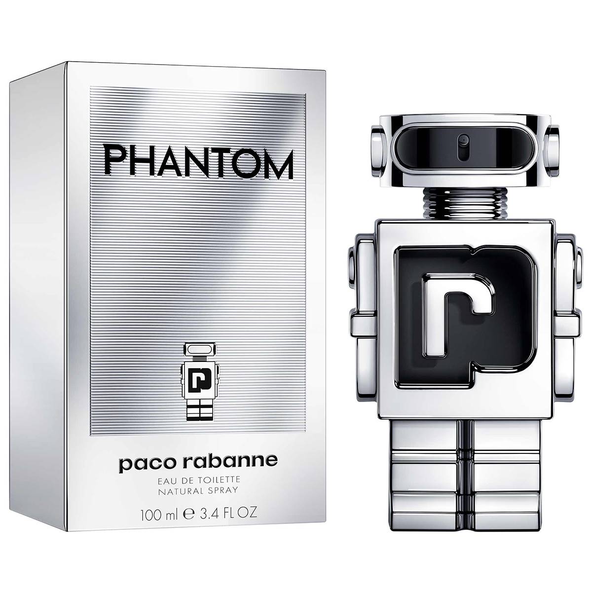 Paco Rabanne Eau de Toilette Phantom for Men - 3.4 oz.
