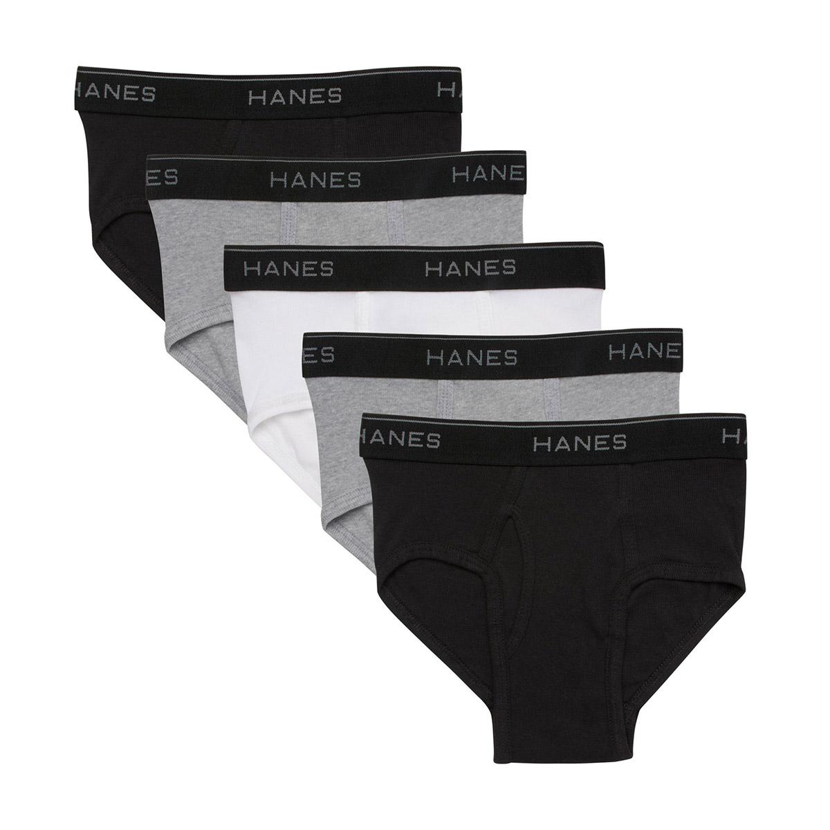 Boys (8-20) Hanes Ultimate® 5pk. Dyed Briefs