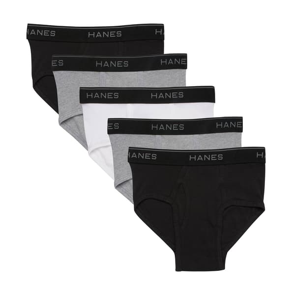 Boys (8-20) Hanes Ultimate(R) 5pk. Dyed Briefs