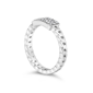 Haus of Brilliance 1/5ctw. Diamond ID & Cuban Link Band Ring - image 4
