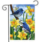 Briarwood Lane Bluebirds and Daffodils Garden Flag - image 1