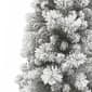 Puleo International 7.5ft. Red Pre-Lit Flocked Christmas Tree - image 5