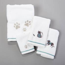 Dogs & Cats Bath Towel Collection