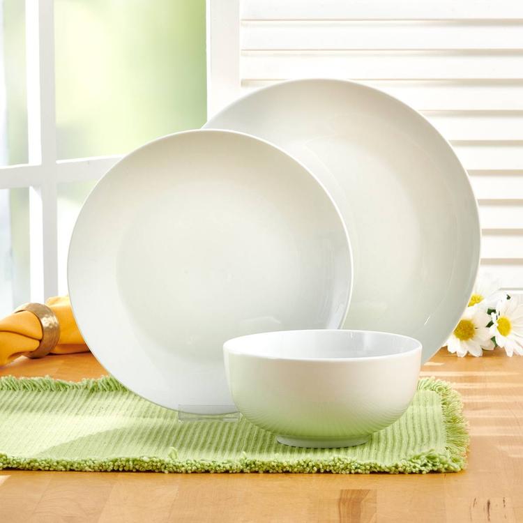 Modern Southern Home Signature 12pc. Dinnerware Set - White