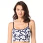 Womens Beach House Topical Pique Midkini Swim Top - image 3