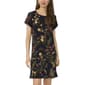 Petite MSK Short Sleeve Grommet Shift Trim Dress - image 3