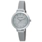 Womens Laura Ashley(R) Glitz Sparkle Dial  Watch - LA31069SS - image 1