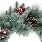 Puleo International 24in. Glitter Needle Christmas Wreath - image 2