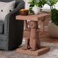 bali & pari Miyoco Handwoven Rattan Monkey End Table - image 7