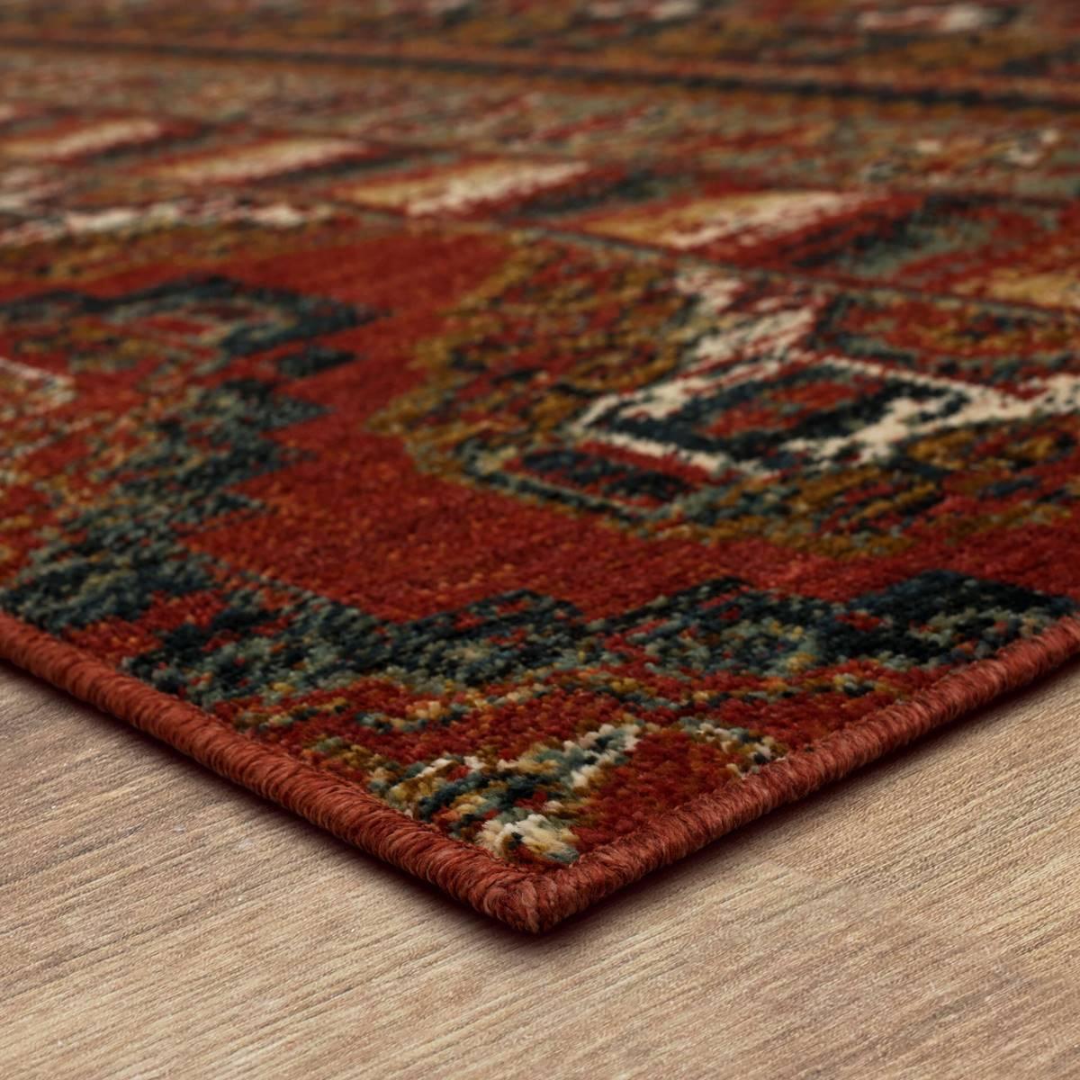 Mohawk Home Rutland Red Area Rug