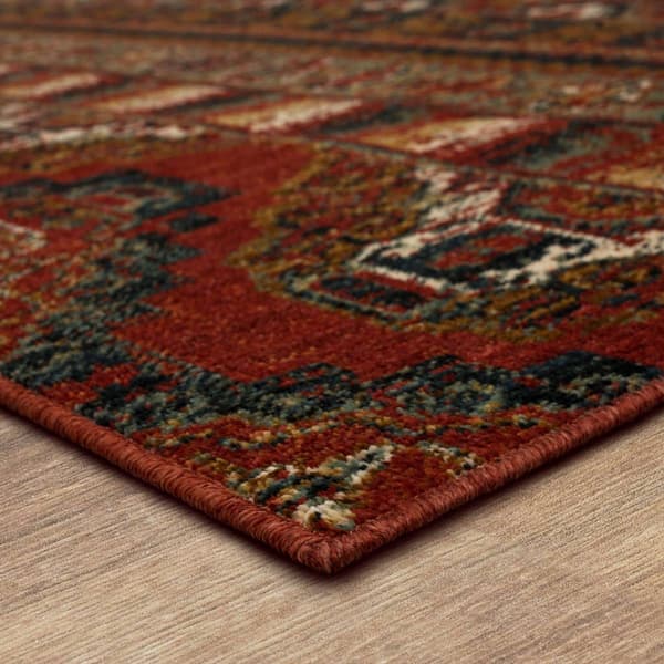 Mohawk Home Rutland Red Area Rug