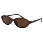 Womens Fantas Eyes Kio Slim Plastic Sunglasses - image 1
