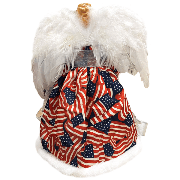 Santa''s Workshop 14in. 250th Celebration Angel Tree Topper