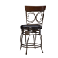 Linon Home Decor Bria Dark Bronze Big & Tall Counter Stool - image 4