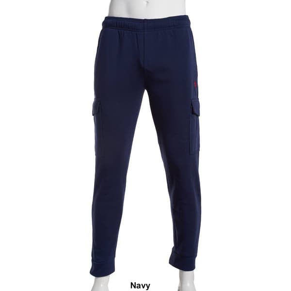 Mens U.S. Polo Assn.&#174; Solid Jogger Sweatpants w/ Cargo Pockets