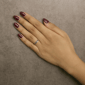 Haus of Brilliance Sterling Silver Diamond Accent "MOM"  Ring - image 6
