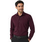 Mens Christian Aujard Regular Fit Dress Shirt - Wine Dot - image 1