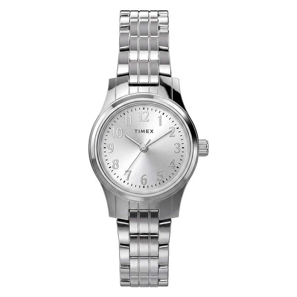 Womens Timex(R) Silver Sunray Dial Petitie Watch - TW3A00800JT - image 
