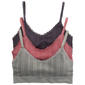 Womens Laura Ashley® 3pk. Lace Debossed Logo Bras - LS5606-3PKJ - image 2