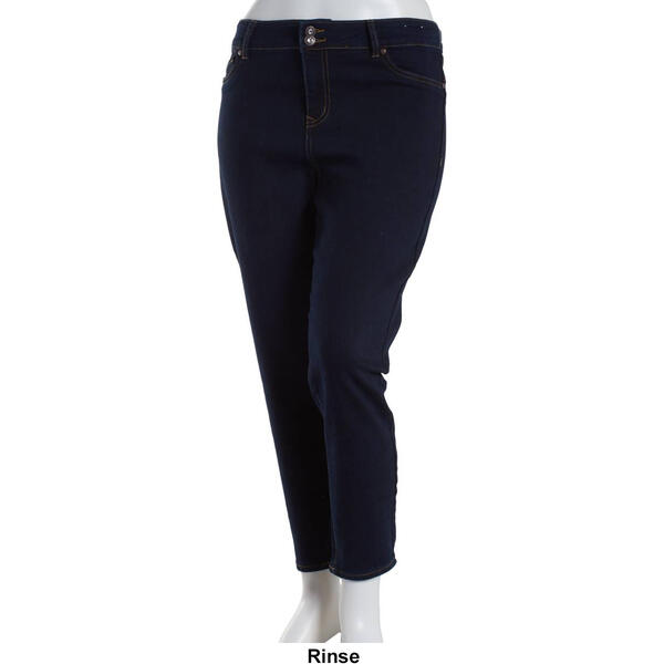 Plus Size Faith Jeans Double Stack Waistband Skinny Jeans