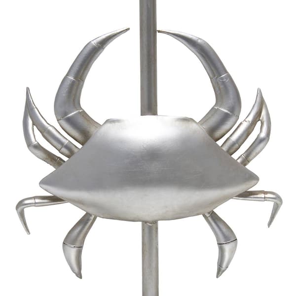 Simple Designs Shoreside Coastal Pinching Crab Table Lamp