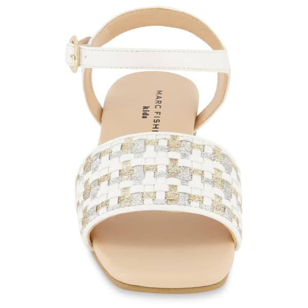 Big Girls Marc Fisher Hazel Woven Slingback Sandals