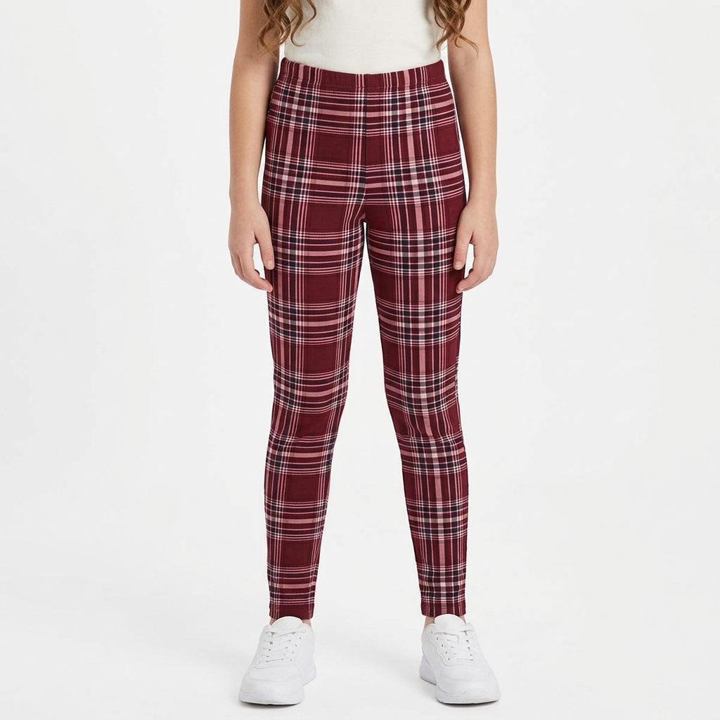 Girls (7-16) Jolie & Joy Plaid Yummy Leggings