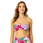 Womens Anne Cole Mod Tropical Bandeau Bikini Swim Top - image 3