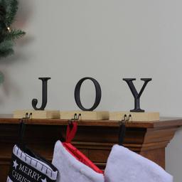 Northlight Set of 3 ”JOY” Stocking Holders