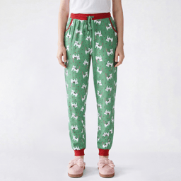 Juniors Pillow Talk Holiday Cats Pajama Bottoms