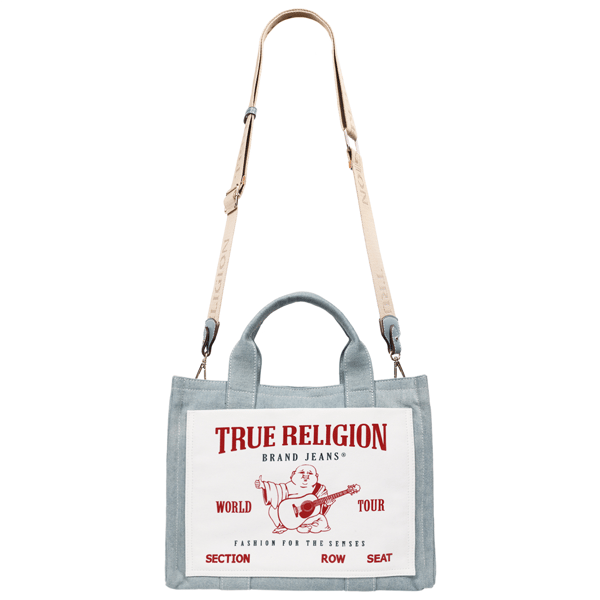 True Religion Ace Mega Pocket Buddha World Tour Tote