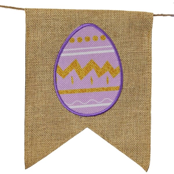 Northlight Seasonal Embroidered Easter Hanging Wall Banner