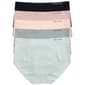 Womens Nautica 5pk. Raw Cut Leg Laser Panties - NT8710-5PKD - image 1