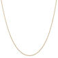 Gold Classics&#40;tm&#41; 1.2mm. Diamond Cut Beaded Chain Necklace - image 1