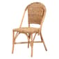 Baxton Studio Neola Bohemian Rattan 2pc. Dining Chair Set - image 1